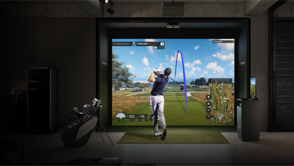 Indoor Trackman Simulator